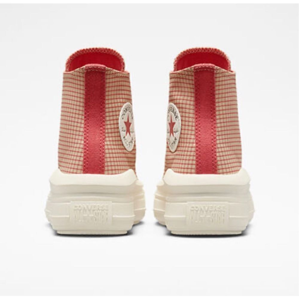 Converse Chuck Taylor All Star Move 9.5 Platform Checkered Woman Shoes - Picture 3 of 11